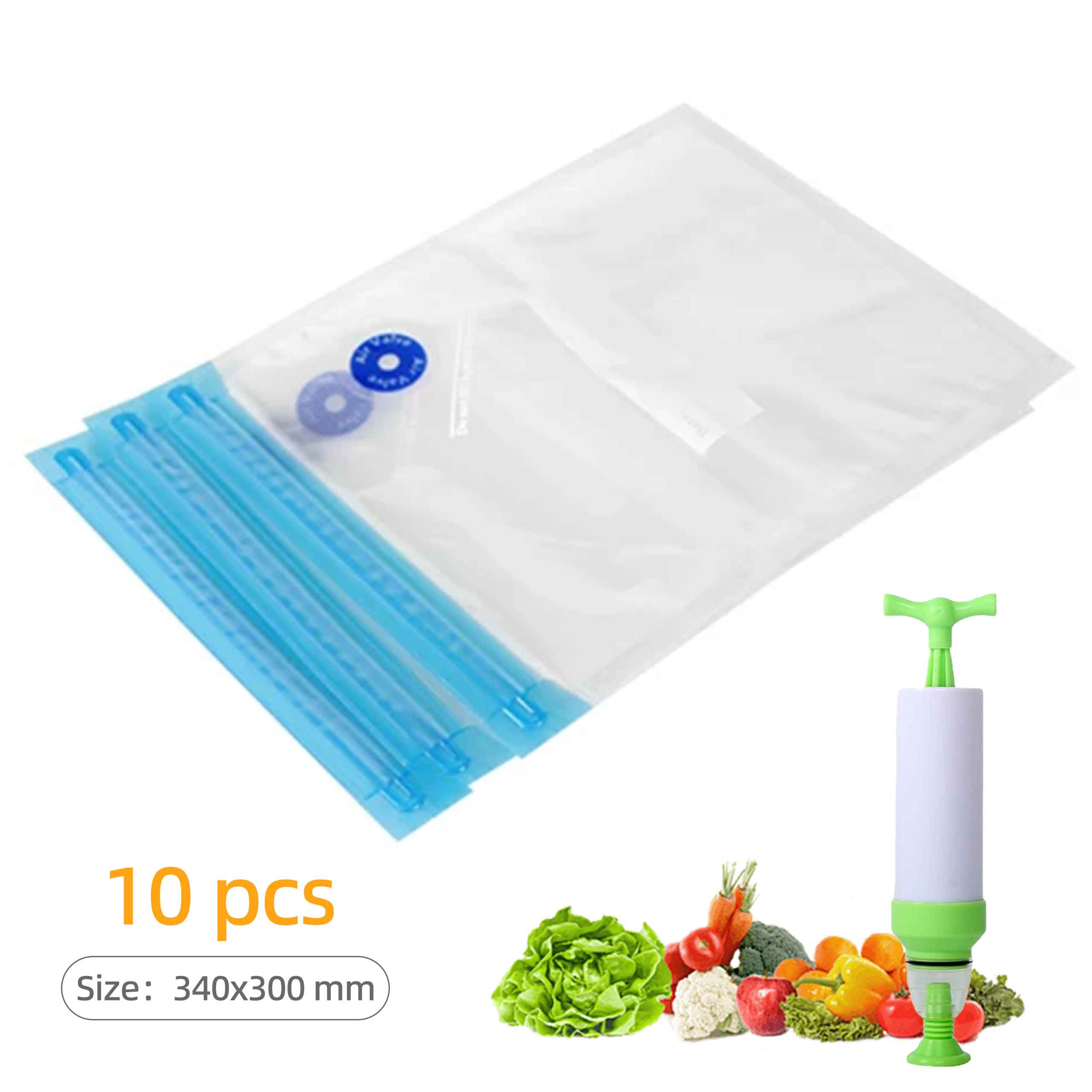 Vacuum Storage Bag Set (L Sizes)